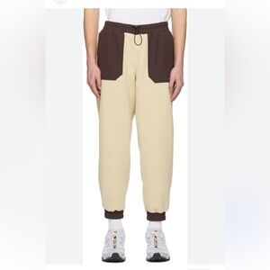 Outdoor Voices Primo Fleece Unisex Joggers Tan Brown Size Extra Smal